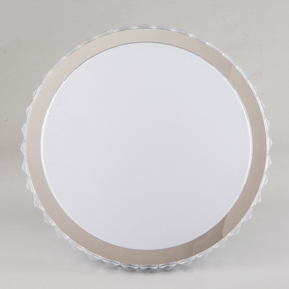 Lampada LED da soffitto Modee 96W 3CCT dimmerabile 9120 lumen Ø510mm alluminio-plastica IP20 vetro satinato