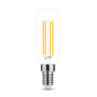 Modee Filamento LED Tubo T25 3.5W E14 4000K 350 lumen 360° Lampadina in Vetro IP20 >80CRI