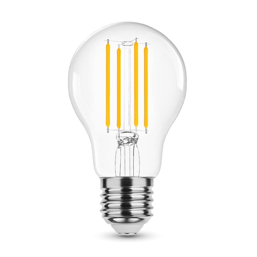 Lampadina Modee LED Filament A60 8W E27 2700K 1055 lumen 360° Non Dimmerabile Globo in Vetro