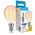 Modee Lampadina LED Filament Amber Globo Mini G45 4W E14 1800K 300 lumen 320° dimmerabile