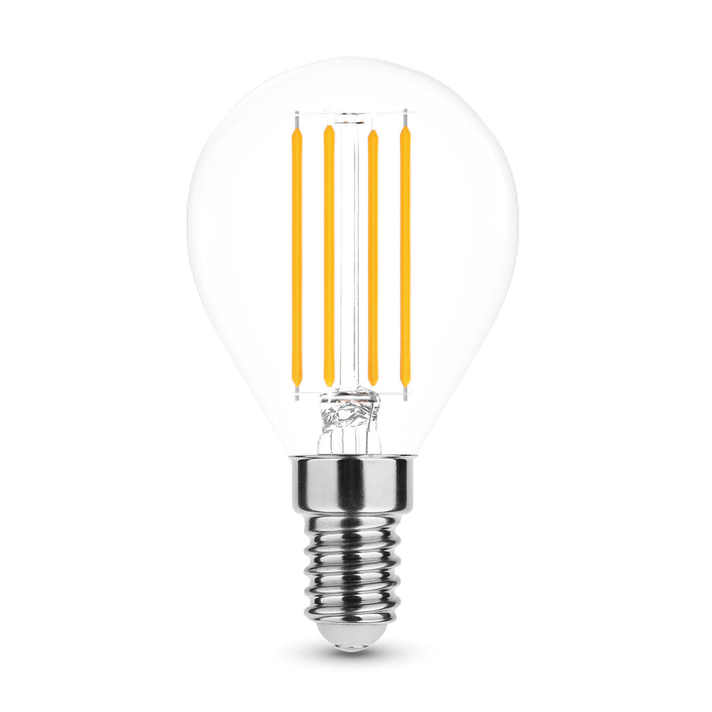 Modee LED Filament Bulb G45 Mini Globe 4W E14 4000K 470 lumens 360° Glass Non-Dimmable
