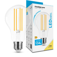 Modee LED Filament Globo A70 15W E27 2700K 2000 lumen 360° dimmerabile lampadina in vetro IP20