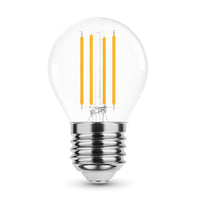 Modee LED Filament Globo Mini G45 4W E27 4000K 470 lumen 360° Lampadina in Vetro Non Dimmerabile IP20
