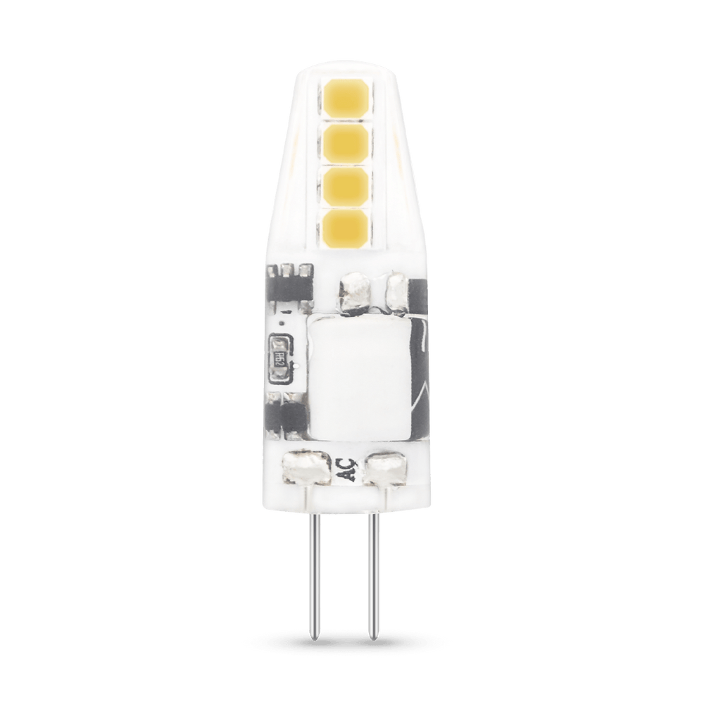 Modee LED G4 silicone bulb 1.8W 12V AC/DC 4000K 180 lumens non dimmable spot light IP20