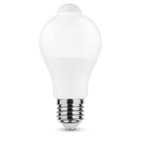 Modee LED Smart Globe A60 8.8W E27 4000K 806 lumen lampadina con sensore PIR fascio 200° IP20