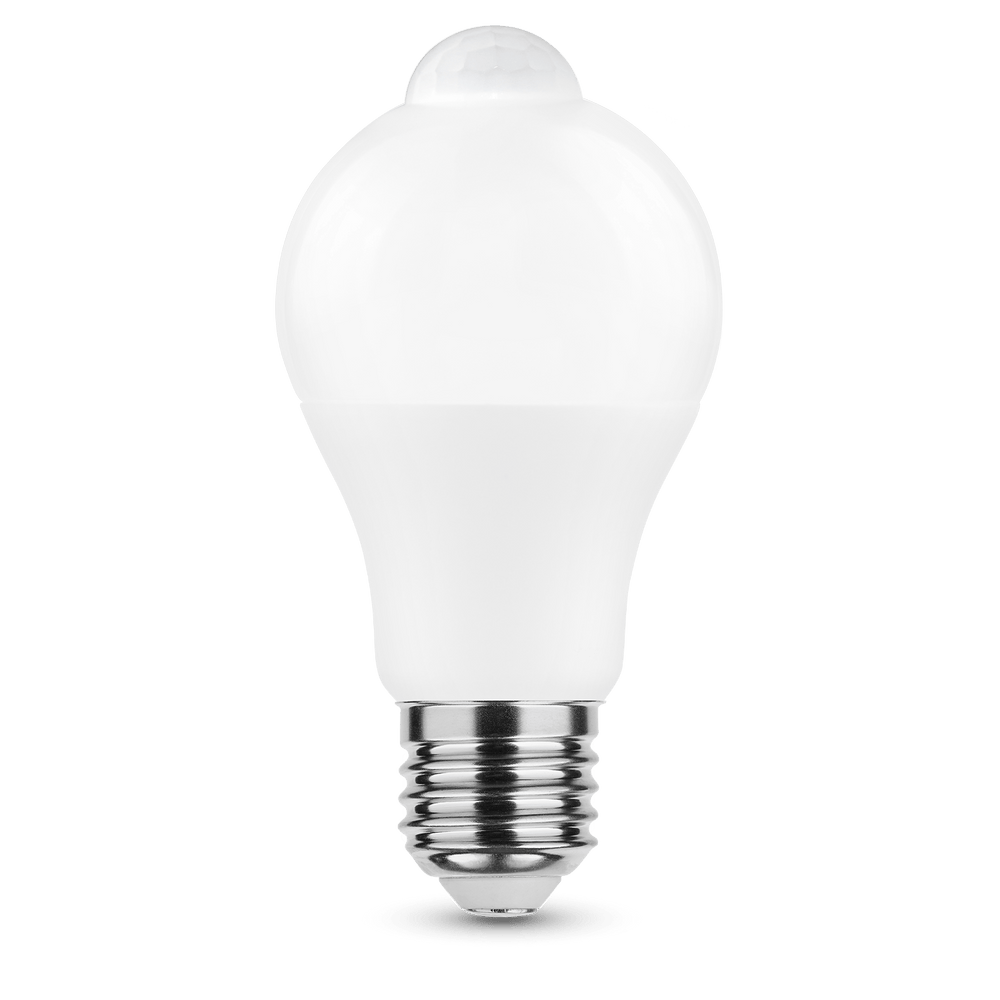 Modee LED Smart Globe A60 8.8W E27 4000K 806 lumen lampadina con sensore PIR fascio 200° IP20