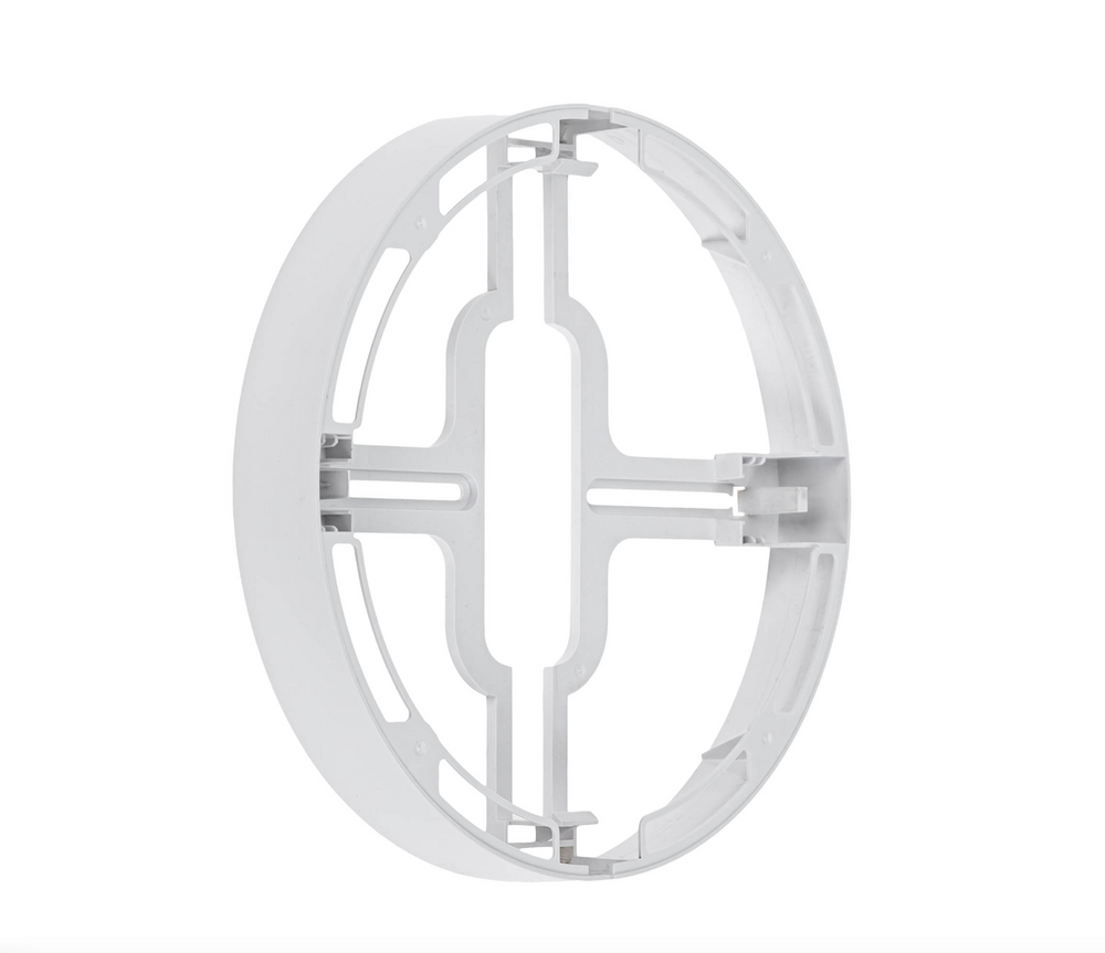 Plafoniera LED rotonda Spectrum 18W 1900 lumen 4000K da superficie o incasso Bianco IP20 IK06 230V