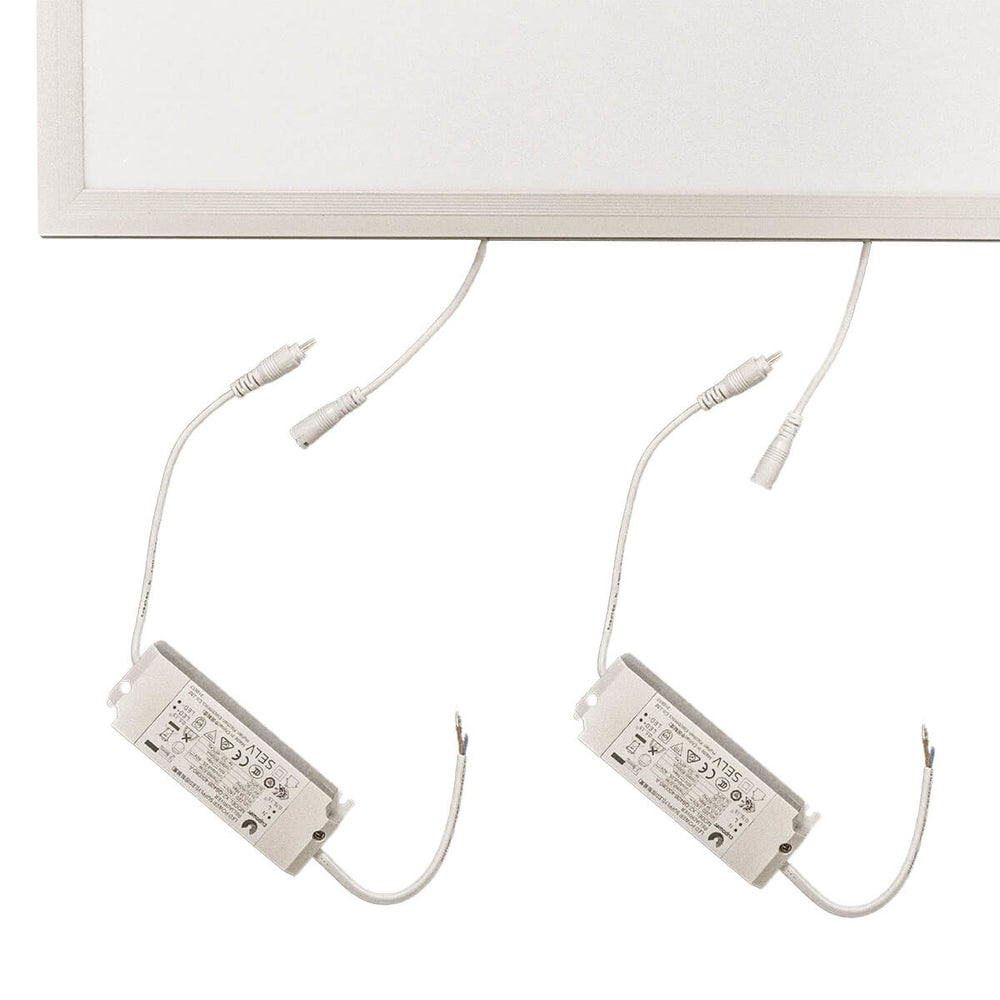 Pannello LED 120x60cm retroilluminato ECO 60W 6600 lumen 4000K bianco brillante LCB
