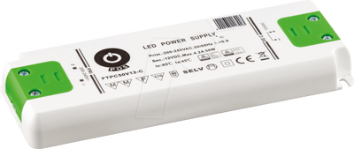 Adattatore di alimentazione LED GLP 12V 50W 4.2A IP67 impermeabile per illuminazione