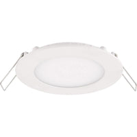 Faretto LED da incasso 6W sostituisce 50W 3000K bianco caldo, foro da 105mm, dimmerabile taglio di fase