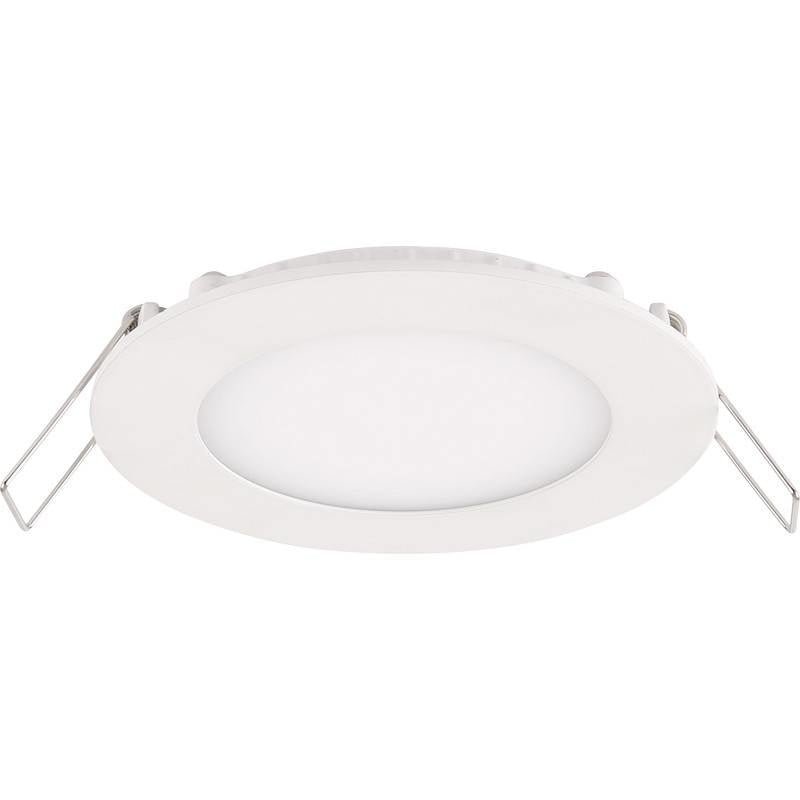 Faretto LED da incasso 6W sostituisce 50W 3000K bianco caldo, foro da 105mm, dimmerabile taglio di fase