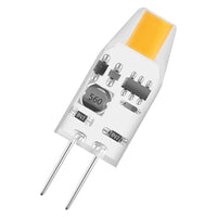OSRAM LED G4 Pin Micro 12V 1W 2700K Clear Warm White 100 lumens 300° Non-Dimmable IP20 Lamp
