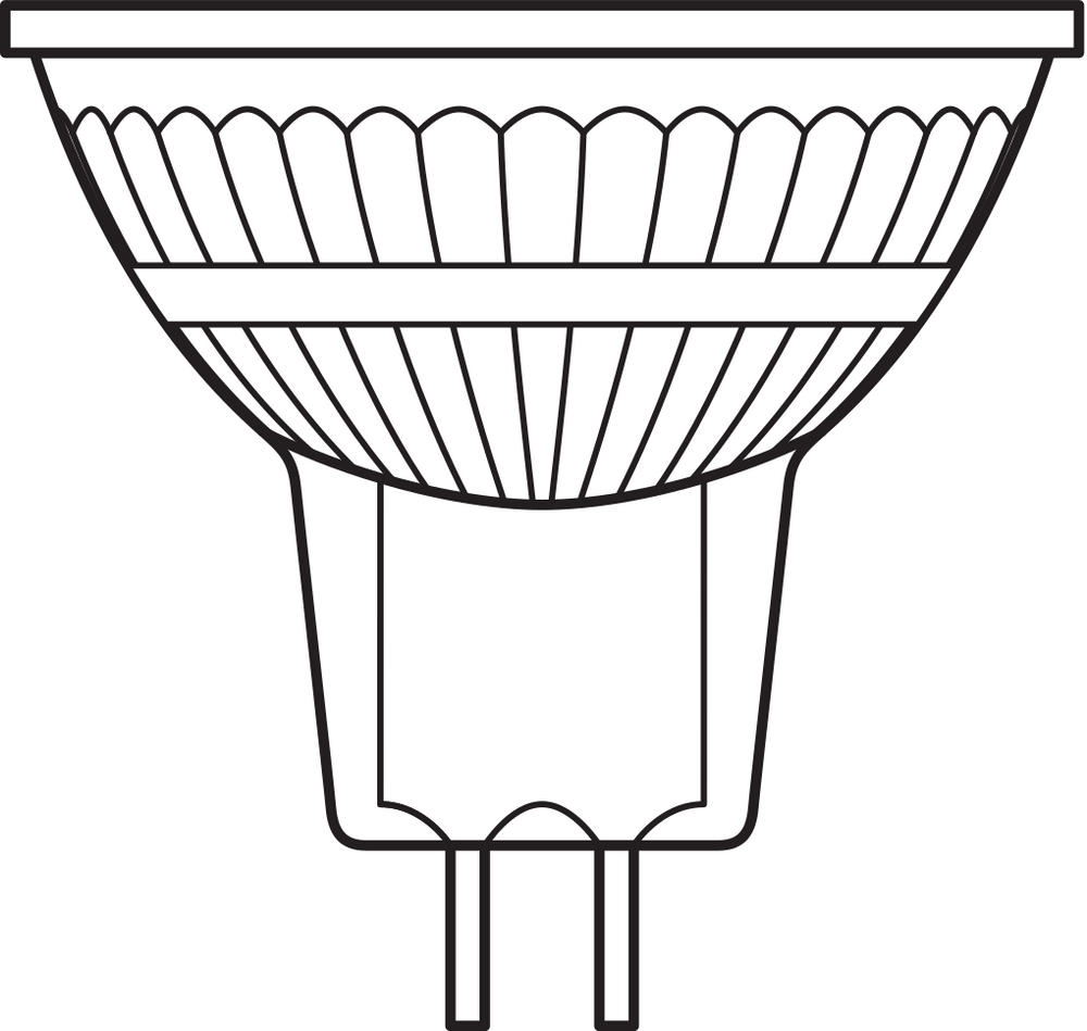 Faretto LED ad alte prestazioni GU5.3 MR16 5W 345 lumen 36D 4000K Bianco Freddo dimmerabile sostituisce 35W