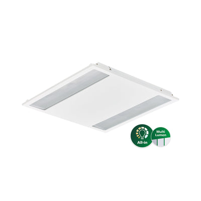 Philips CoreLine Inbouw LED Panel, 31W 37W 43W, 4000K Neutral White, 3100-4300 lumens, DALI Dimmable, IP20/44, 597x597mm