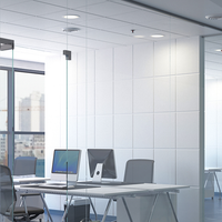 Philips DN070B Faretto LED da incasso 24W 3000K 2400 lumen 220-240V Ø200mm Nero IP20/54 UGR19