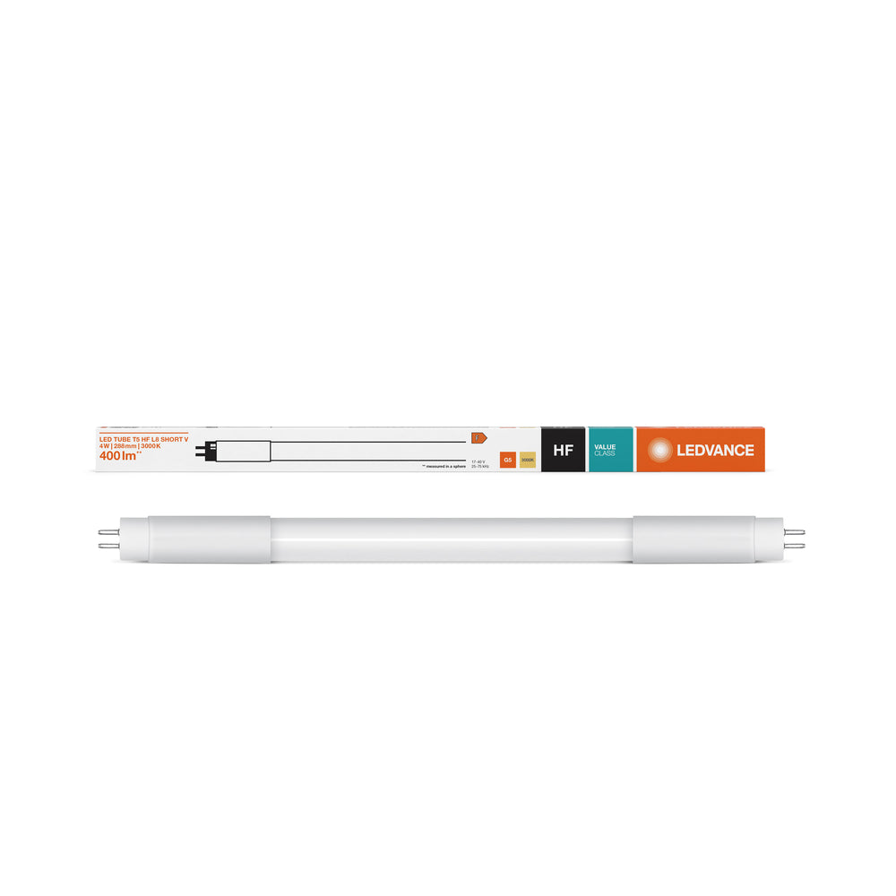 Philips LED Tube T5 4W 380 lumen 3000K Bianco Caldo 29cm Alta Efficienza sostituisce 8W