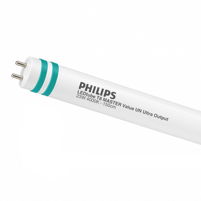Philips MAS LEDtube T8 1500mm 23W 4000K Bianco Freddo 3700 lumen tubo in vetro satinato G13, CE RoHS