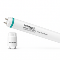 Philips MAS LEDtube VLE 1200mm T8 15.5W 4000K G13 Bianco Freddo 2500 lumen vetro satinato CE RoHS