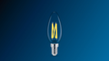 Lampadina Philips MAS LEDLusterDT E27 P45 3.5W dimmerabile a luce calda
