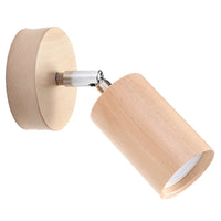 Sollux Lighting BERG natural wood LED wall lamp 220-240V AC 50W