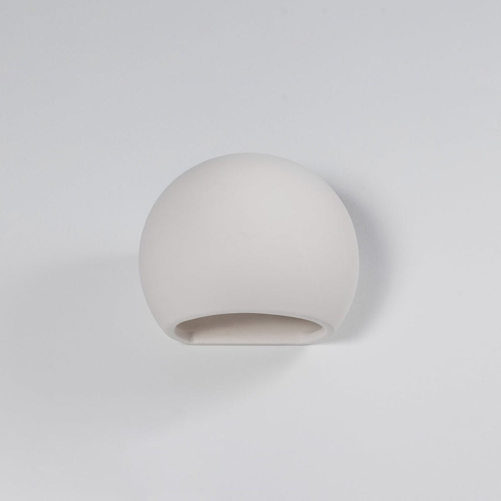 Sollux Lighting ceramic wall lamp globe white E27 socket 60W LED compatible
