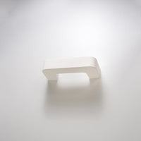 Aluminum wall lamp with E27 fitting - matte gold brass - supports LED up to 50W