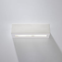Stylish ceramic LED wall lamp by Sollux Lighting - IP20, 50W, 220-240V AC