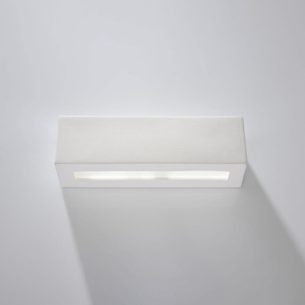 Stylish ceramic LED wall lamp by Sollux Lighting - IP20, 50W, 220-240V AC