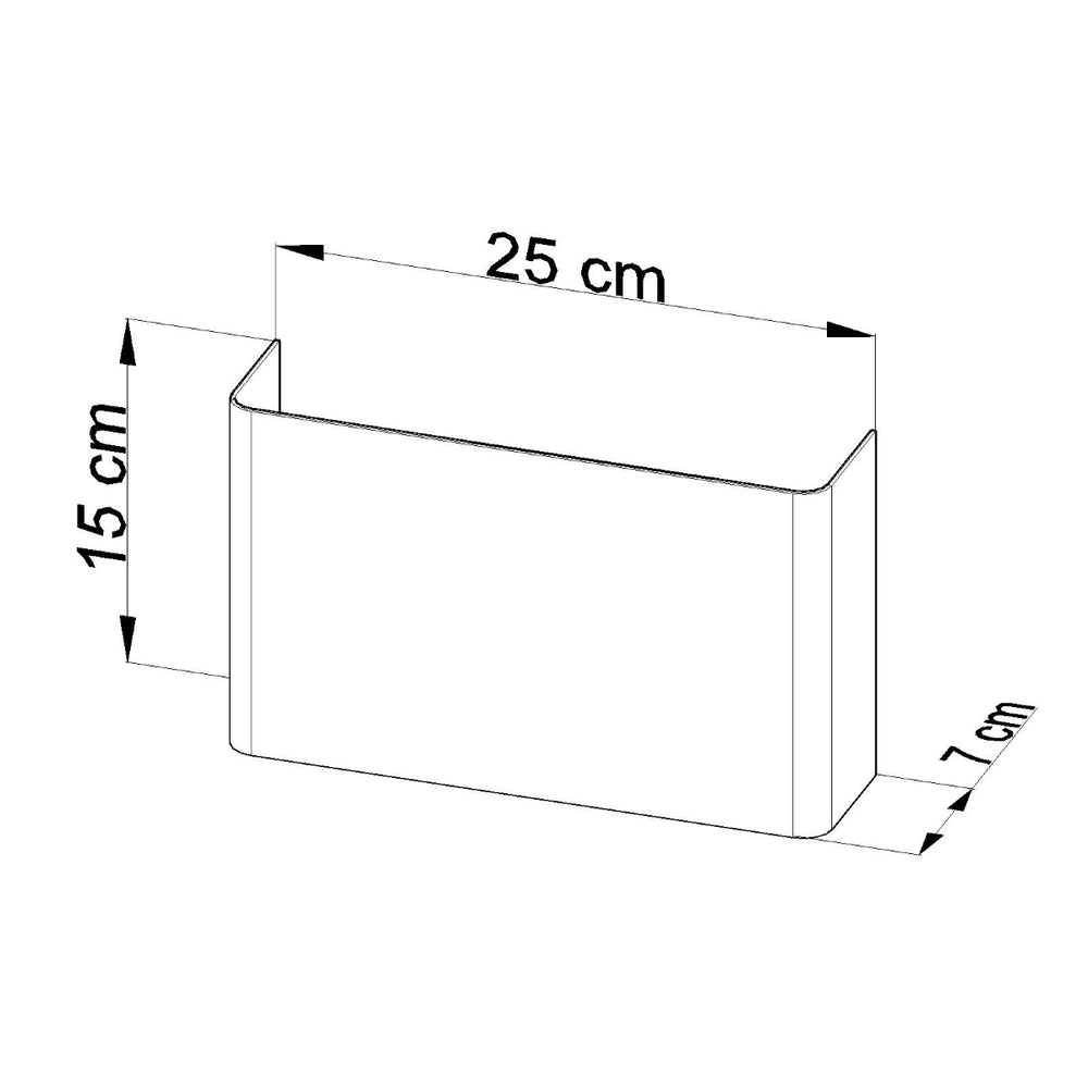Sollux Lighting wandlamp COPERTURA LED 220-240V 50W CRI 80 IP20