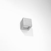 Sollux Lighting LED wall lamp Leo with G9 socket, matte gold aluminum