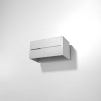 Sollux Lighting LOBO MAXI LED wall lamp 220-240V 50W aluminum