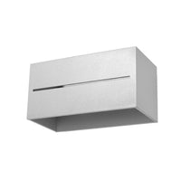 Sollux Lighting LOBO MAXI LED wall lamp 220-240V 50W aluminum