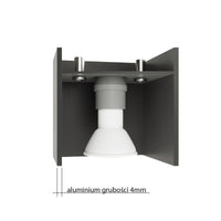 Sollux Lighting LOBO MAXI LED wall lamp 220-240V 50W aluminum