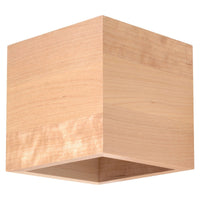Sollux Lighting Wandlamp QUAD Tsong, wood finish LED, 50W, 220-240V, CRI 80+, IP20, CE certified