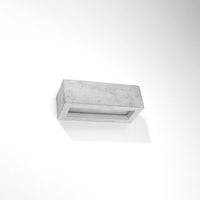 Sollux Lighting LED wall lamp vega 30 with E27 fitting 50W aluminum