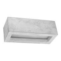 Sollux Lighting LED wall lamp vega 30 with E27 fitting 50W aluminum