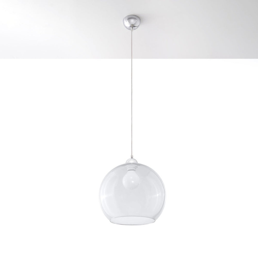 Sollux Lighting hanglamp ball transparent LED 50W 220-240V AC 104mm 80-89 CRI