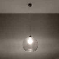 Sollux Lighting hanglamp ball transparent LED 50W 220-240V AC 104mm 80-89 CRI