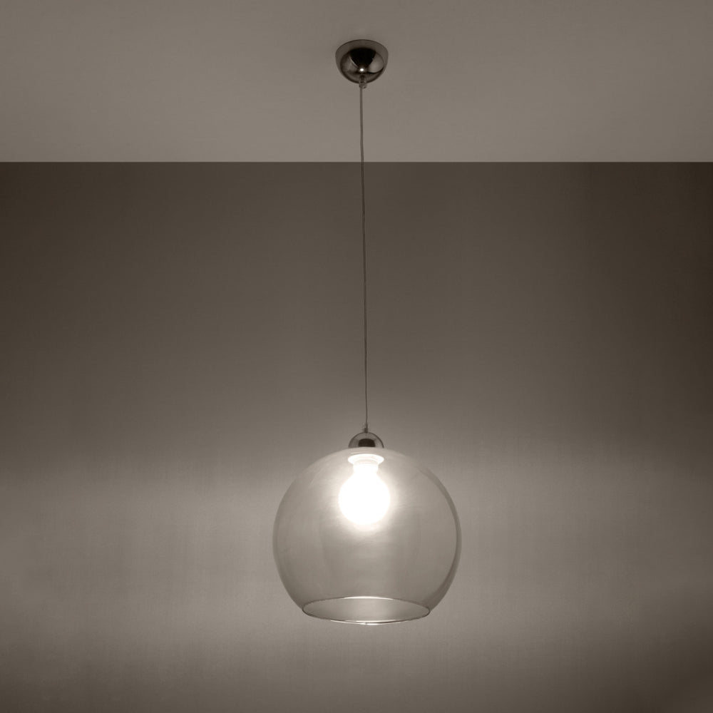 Sollux Lighting hanglamp ball transparent LED 50W 220-240V AC 104mm 80-89 CRI