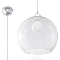 Sollux Lighting hanglamp ball transparent LED 50W 220-240V AC 104mm 80-89 CRI