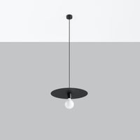 Sollux Lighting FLAVIO black LED lamp with 115mm height and 50W max wattage
