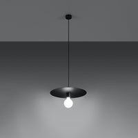 Sollux Lighting FLAVIO black LED lamp with 115mm height and 50W max wattage
