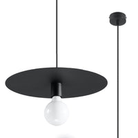 Sollux Lighting FLAVIO black LED lamp with 115mm height and 50W max wattage