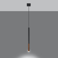 Sollux lighting LED pendant lamp matte gold brass 220-240V 50W E27 fitting