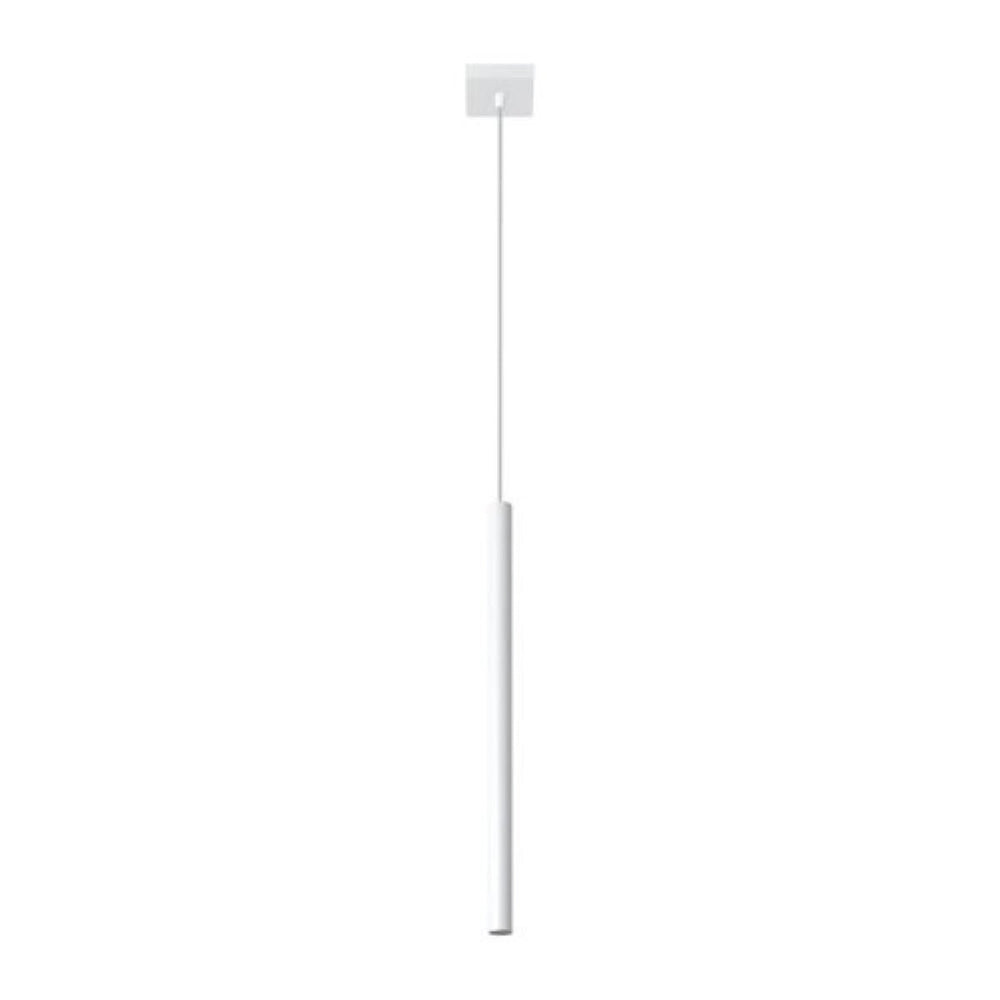 Sollux LED hanglamp wit PASTELO 1x G9 fitting, mat goud messing, 50W max.