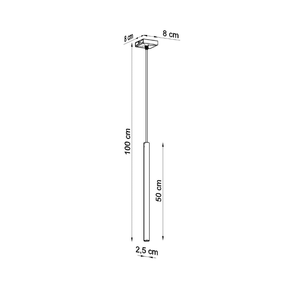 Sollux LED hanglamp wit PASTELO 1x G9 fitting, mat goud messing, 50W max.