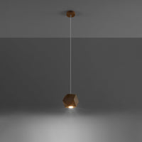 Sollux Lighting woody LED lamp 104mm Aluminium 50W 220-240V AC 4000K