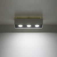 Plafondspot MONO 3 white LED lamp with 50W max wattage