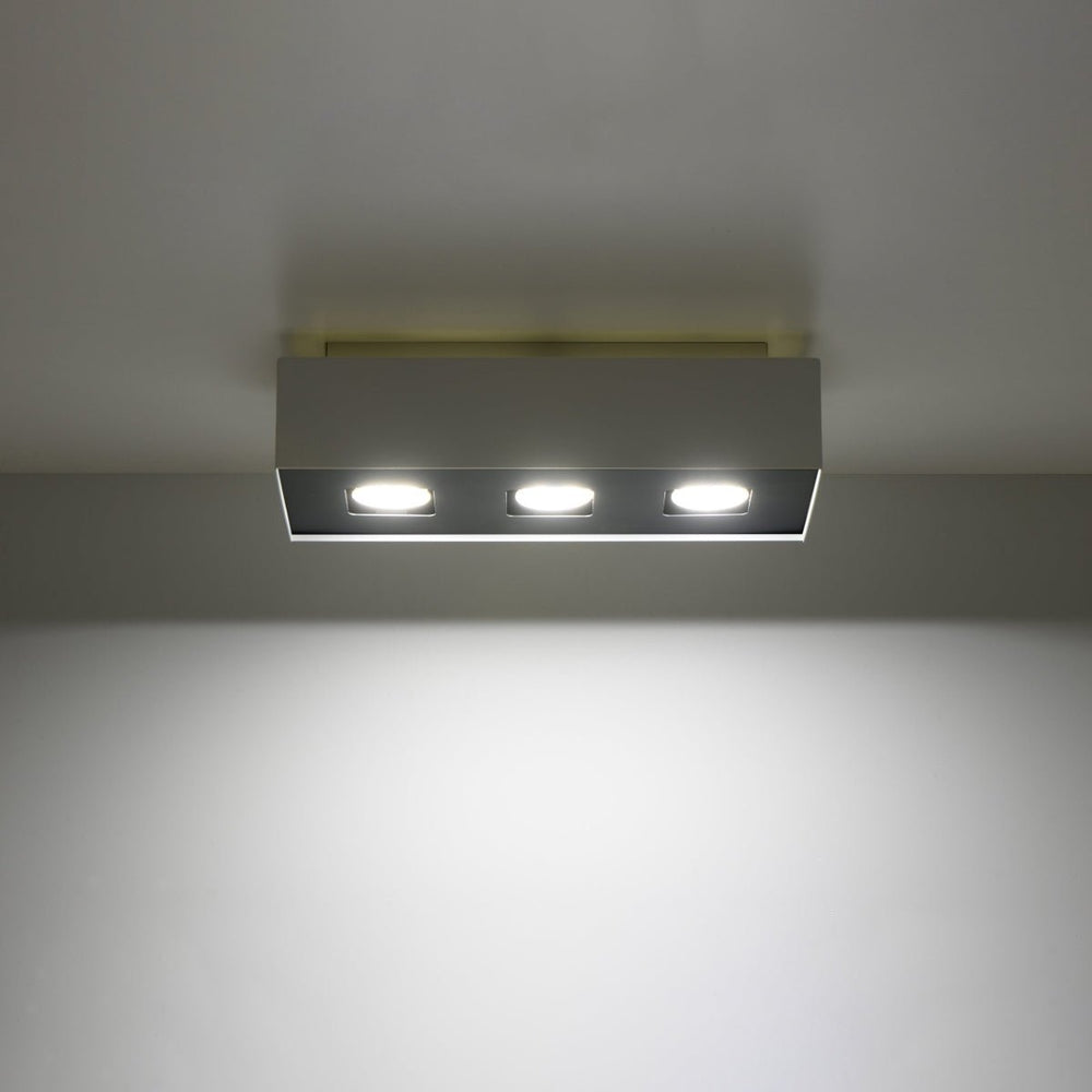 Plafondspot MONO 3 white LED lamp with 50W max wattage