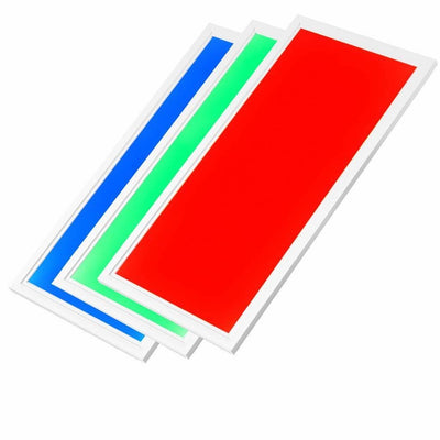 Pannello LED 120x30cm 24V RGB-CCT pro slim line 40W 4000 lumen UGR22 opalina | IP41 | LCB